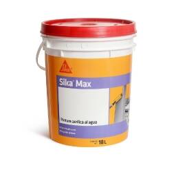 Pintura Latex Pared Interior Sika Sikamax Blanco Mate 18lt