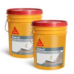 Impermeabilizante Acrlico Sika  Sikacryl - 20+20 Kg