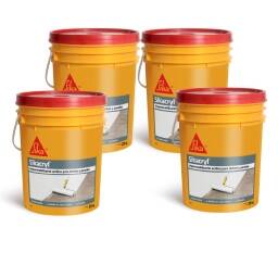 Membrana Liquida Sika Sikacryl 80 Kgs. Colores.