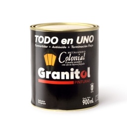 Esmalte Convertidor Oxido Granitol Sika Colonial Forja 900 Ml 