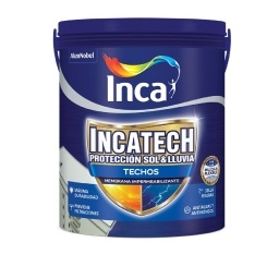 Membrana Liquida INCA  Incatech Teja Impermeabilizante 4kg