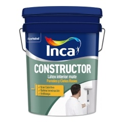 Pintura Interior Latex Antihongos INCA CONSTRUCTOR 4kg