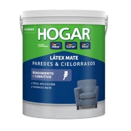 Pintura Latex INCA Hogar + Rendimiento Cielo Raso 3,6lts