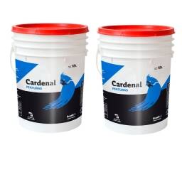 Pintura latex pared exterior interior A/H Cardenal 18+18 lt