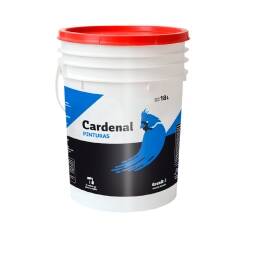 Pintura latex pared exterior interior A/H Cardenal 18 lt