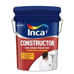 Pintura Ltex Inca Constructor Exterior-interior Mate 4 L 