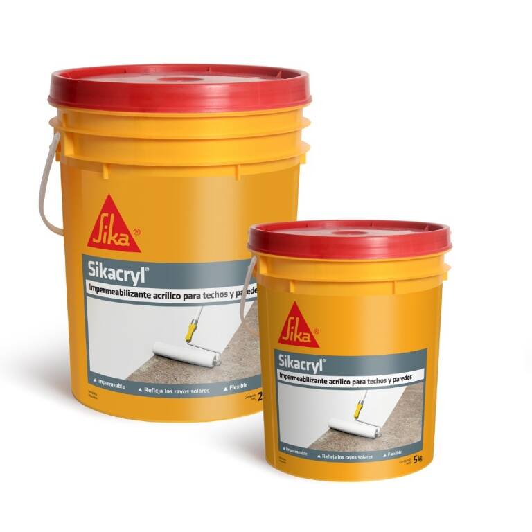 Sikacryl Membrana Liquida Sika 20+5  Kilos Colores.