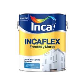 Impermeabilizante Incaflex Frentes Y Muros INCA  4 L