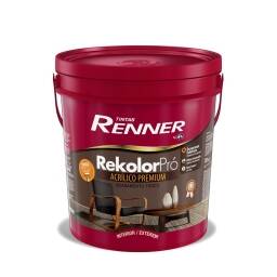 Pintura Rekolor Pro Fosco Renner IntExt Gtia 5 aos 18 lt