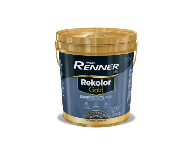 Pintura RENNER Rekolor Gold Super Resistente - Presentacio´n 16 lts   